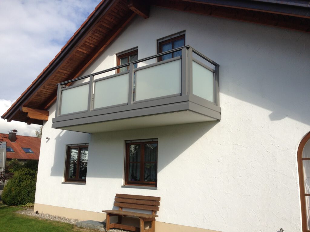 Galsbalkon Vaduz Glas