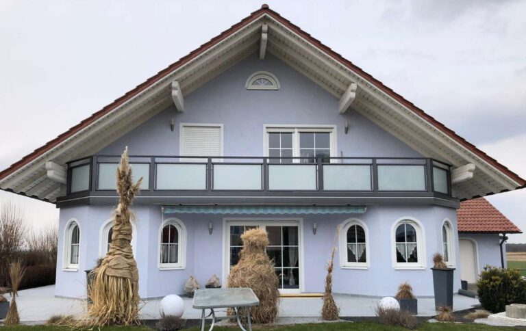 Balkongeländer Vaduz Glas